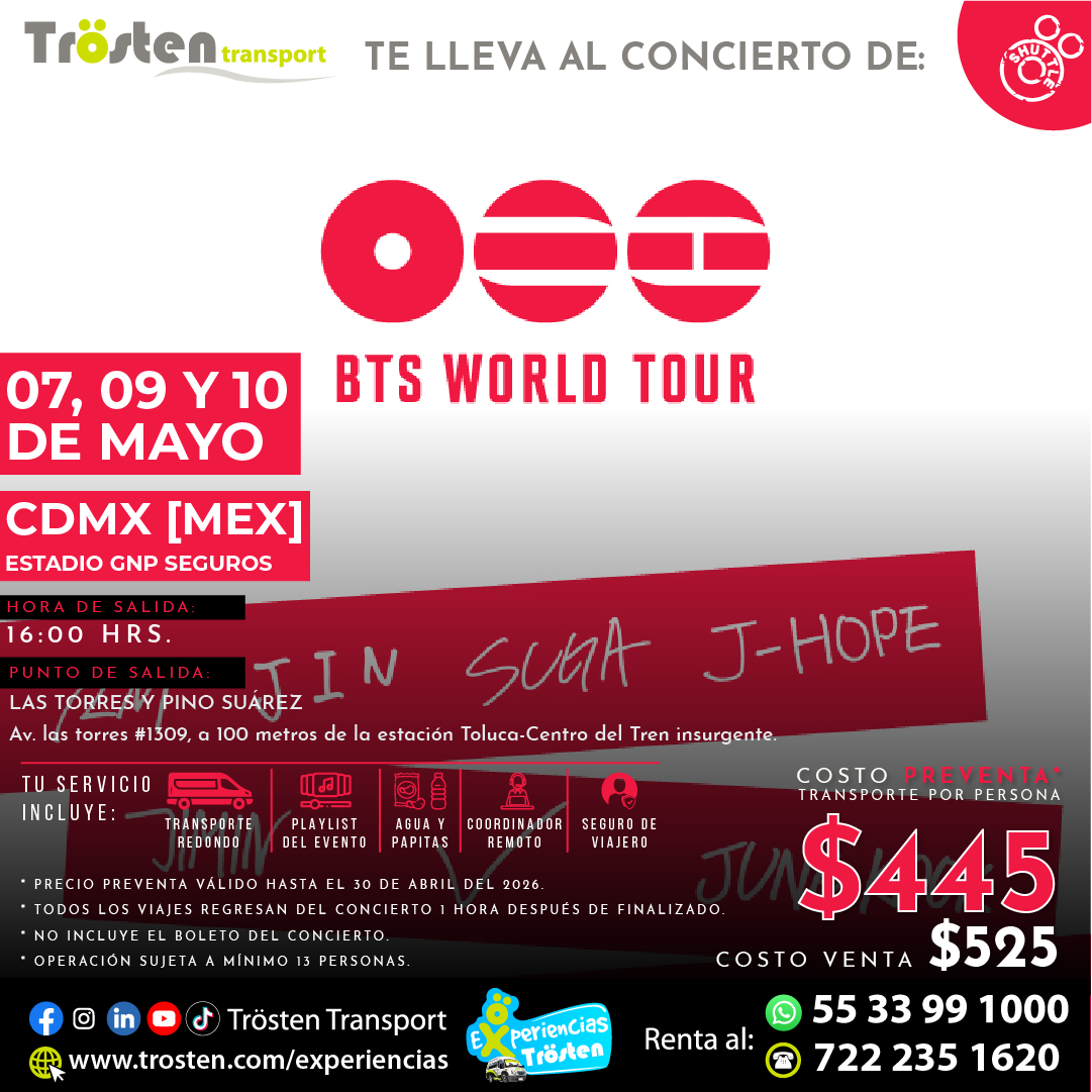 BTS WORLD TOUR ARIRANG IN MEXICO CITY (1)