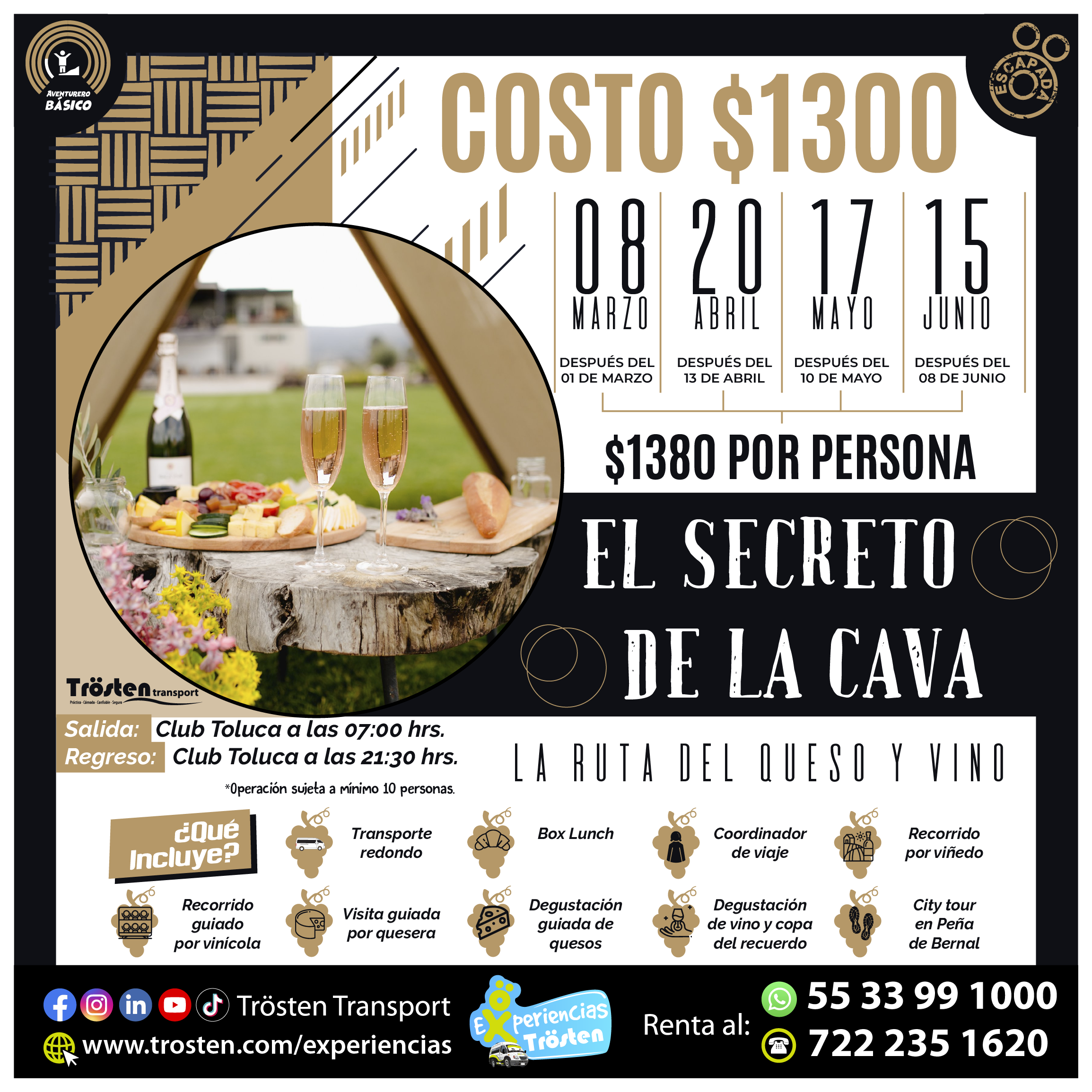El secreto de la cava - La ruta del queso y vino-01