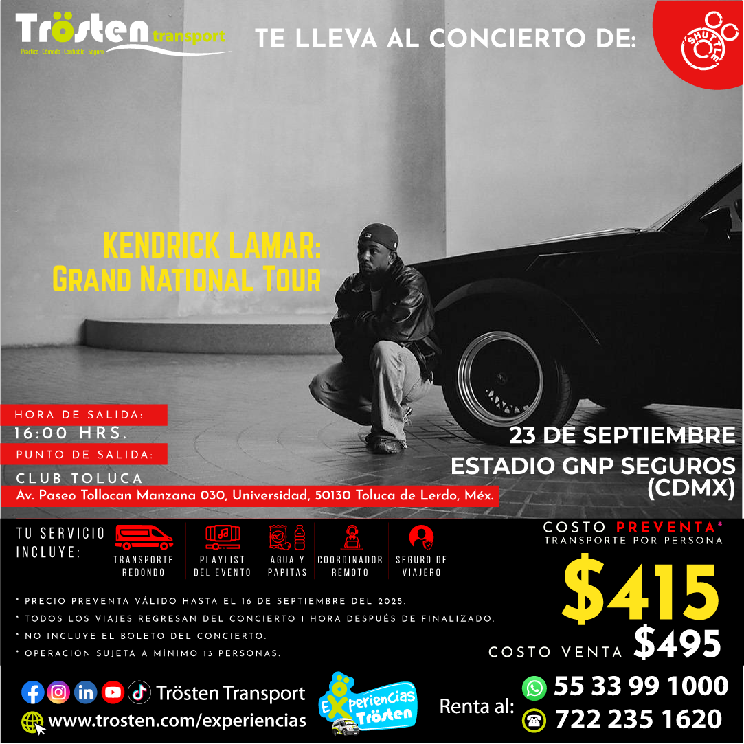 Kendrick Lamar CDMX
