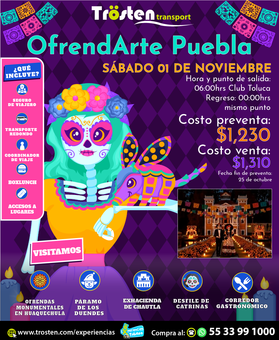 ofrendarte puebla