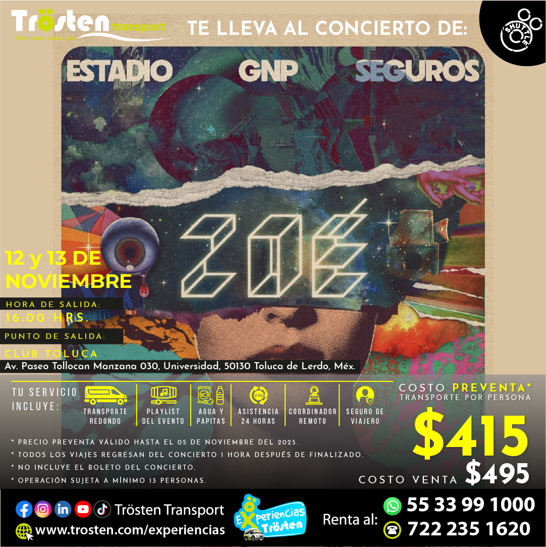 Zoé en concierto