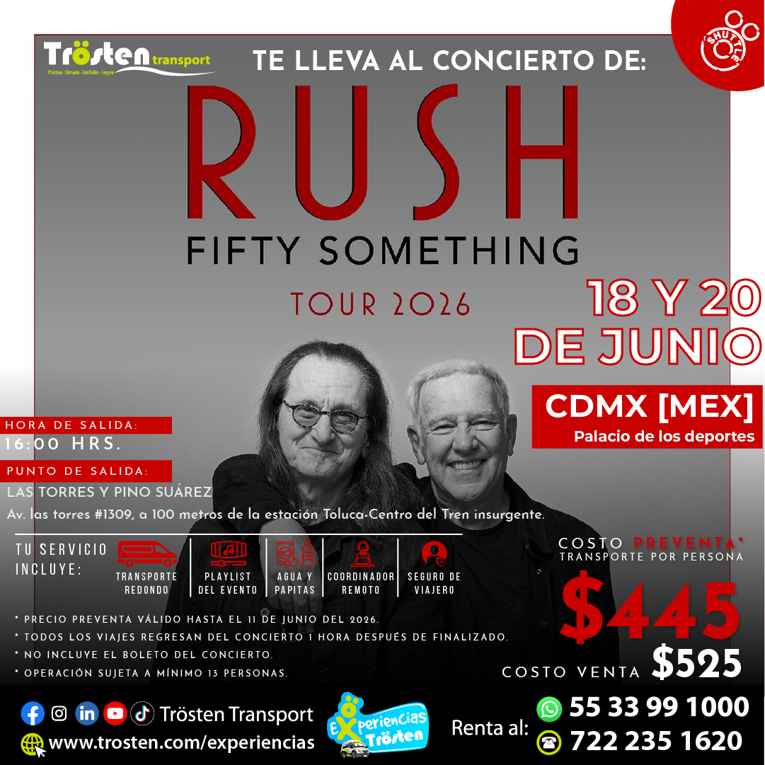 Rush , _Fifty Something Tour_