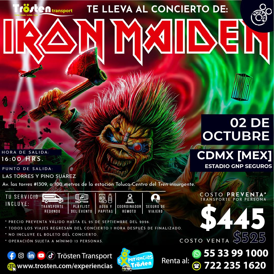 _Iron Maiden _Run For Your Lives World Tour 2026_